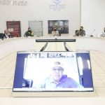 Evelyn Salgado y autoridades de la Mesa para la Construcción de la Paz atienden en unidad incidencias por Huracán “Rick”