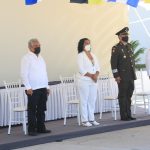 Asiste el secretario de Gobierno, Saúl López a la ceremonia con motivo del  Día de la Armada de México