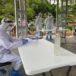 Continúan instalados los módulos para la realización de pruebas COVID-19 en las siete regiones del estado