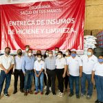 Entrega UNICEF y SEG  insumos de higiene y limpieza a 25 escuelas de la región Norte