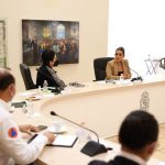 Recibe Evelyn Salgado a la titular de Protección Civil Nacional, Laura Velázquez en Guerrero