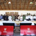 Sesiona la gobernadora Evelyn Salgado con la Mesa de Coordinación para la Construcción de la Paz en Acapulco