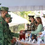 El Ejército Mexicano es un ejemplo de trabajo, entrega, vocación y de servicio al pueblo de México: Evelyn Salgado