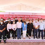 Fortalece Evelyn Salgado la Unidad de Inspección de Protección Civil con entrega de Equipo para la Evaluación de Seguridad en Edificaciones