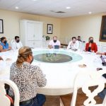 La gobernadora Evelyn Salgado Pineda atendió a representantes de las Preparatorias Populares de la Universidad Autónoma de Guerrero