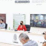 La gobernadora Evelyn Salgado Pineda, este sábado sostuvo una reunión de trabajo con las y los secretarios del gabinete