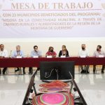 Da seguimiento Evelyn Salgado a los avances del Programa de Pavimentación de Caminos Rurales y Rutas Alimentadores en 23 municipios de la Montaña y Costa Chica