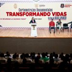 Presenta Evelyn Salgado documentales “Transformando vidas” del programa de Zooterapia de la SSP Guerrero