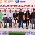Restituye Evelyn Salgado derechos de seguridad social con trato digno a jubilados y pensionados del ISSSPEG