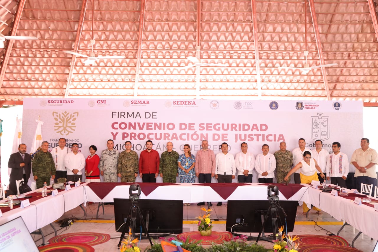 Firman Evelyn Salgado y Alfredo Ramírez Convenio de Seguridad y ...