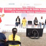Entrega Evelyn Salgado 300 Certificados de Doble Nacionalidad a la Población México – Americana del Programa “Soy México” en Guerrero