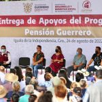 Entrega Evelyn Salgado apoyos del Programa “Pensión Guerrero” a la zona Norte en Iguala