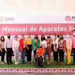 Sin escatimar recursos, entrega gobernadora Evelyn Salgado y la presidenta del DIF Guerrero Liz Salgado aparatos funcionales