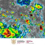 SPCGRO alerta por sistema de baja presión que podría evolucionar e impactar frente a las costas del estado   