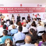 Ponen en marcha Evelyn Salgado y Liz Salgado la Colecta Nacional 2022 de la Cruz Roja en Guerrero