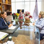 La gobernadora Evelyn Salgado Pineda se reunió con  la secretaria de Desarrollo Urbano, Obras Públicas y Ordenamiento Territorial, Irene Jiménez Montiel