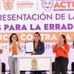 Implementa Evelyn Salgado más acciones contra la violencia hacia las mujeres en Guerrero