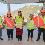 Evelyn Salgado da banderazo a los trabajos de rehabilitación de la Casa de los Vientos en Acapulco