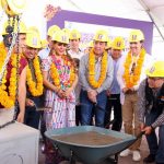 Colocan primera piedra del CRIT de la Montaña en el municipio de Tlapa