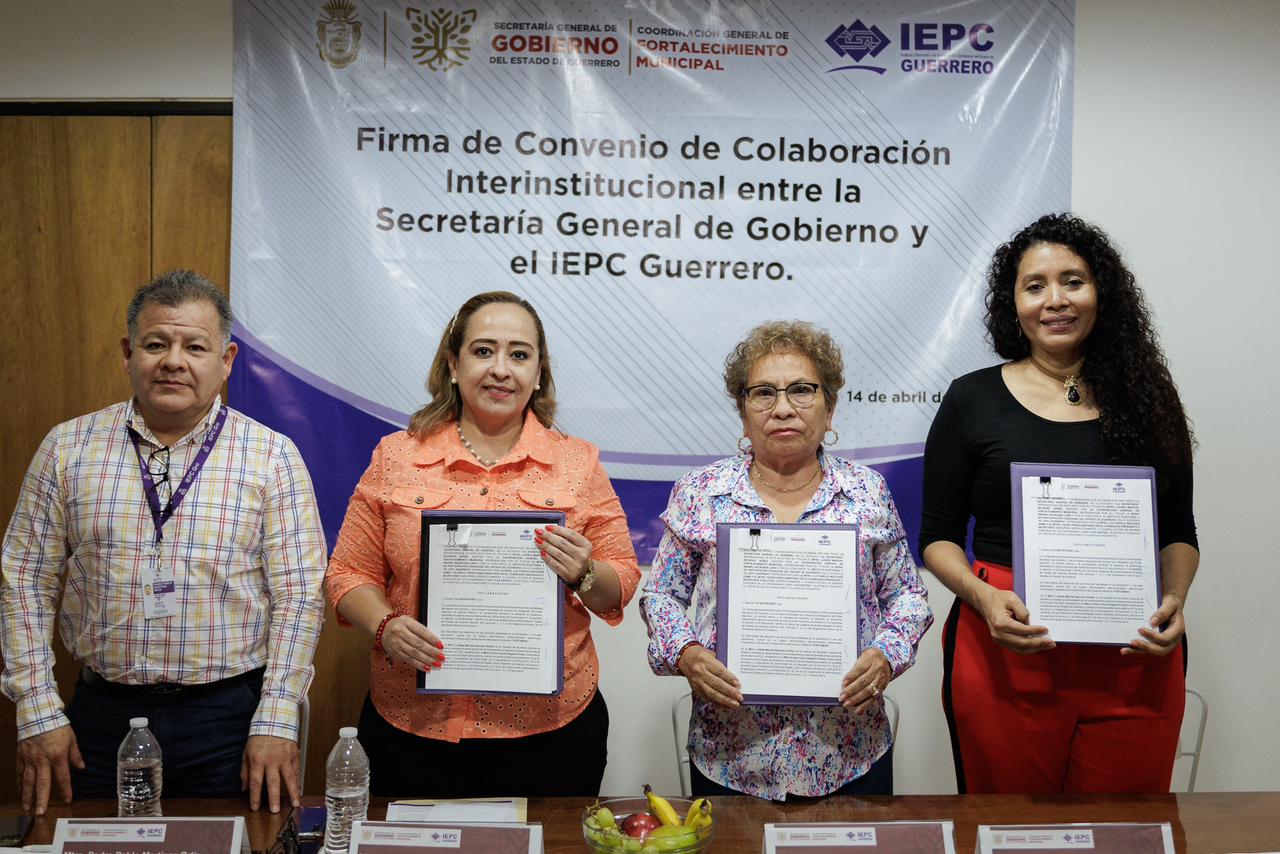Acuerdan Gobierno de Guerrero y el IEPC trabajar unidos en la educación ...