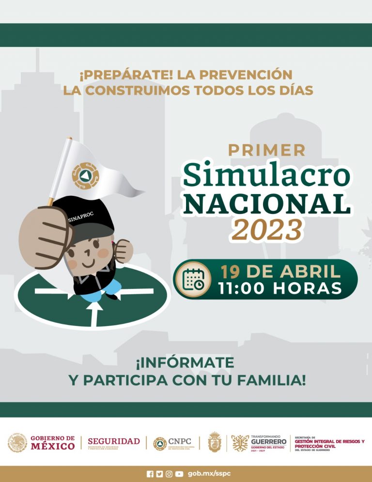 SGIRPCGRO invita a la población a participar en el Primer Simulacro ...