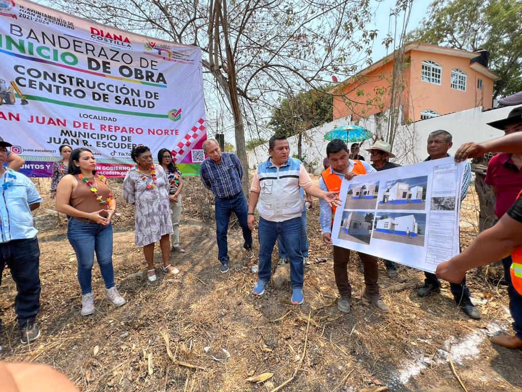 Anuncia Aidé Ibarez rehabilitación del Centro de Salud de San Juan del Reparo en Tierra Colorada