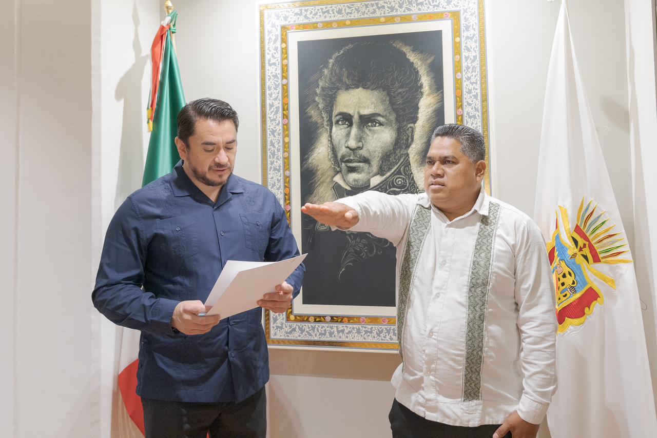 El gobierno del estado ha nombrado nuevo titular de la Secretaría para el Desarrollo de las Comunidades y Pueblos Indígenas y Afromexicanos