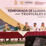 Guerrero alista protocolos para la temporada de lluvias y ciclones tropicales del 15 de mayo al 30 de noviembre 2023