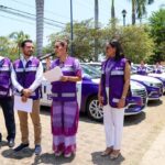 Anuncia Evelyn Salgado colocación de cédulas de identificación con Código QR para unidades de Transporte Violeta