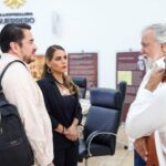 La gobernadora Evelyn Salgado Pineda recibió a funcionarios federales