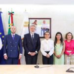 Recibe Evelyn Salgado al Embajador de Rumania en México Marius Gabriel