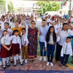 Se benefician 81 planteles educativos de Tecpan con el programa alimentario del DIF Guerrero.