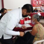 Personas Adultas Mayores participan en la Jornada Médico Asistencial que organizó IGATIPAM y SSG