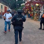 Elementos de la Unidad Policial de Género en coordinación con la Unidad Canina refuerzan acciones de proximidad social en Chilpancingo