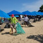 Promotora de Playas de Acapulco mantiene brigadas de limpieza y de salvavidas en la franja costera del puerto
