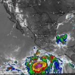 Se formó la Tormenta Tropical Hilary a 590 kilómetros al sur de Zihuatanejo