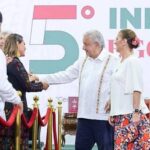 Asiste Evelyn Salgado al 5° Informe del Presidente, Andrés Manuel López Obrador