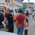 Paramédicos de la SGIRPCGRO brindaron atención a dos menores afectados por gas lacrimógeno