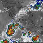 Se mantiene en vigilancia zona de baja presión con potencial ciclónico en el Océano Pacífico