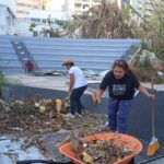 ecretaría de Cultura #Guerrero continúan con labores de limpieza en el Auditorio al aire libre “Eloína López