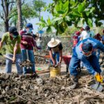 Personal del ICATEGRO, se suman a estos trabajos para mejorar la imagen urbana del Hogar del Sol,