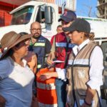 Intensifica Evelyn Salgado apoyos y servicios básicos en colonias damnificadas de Acapulco