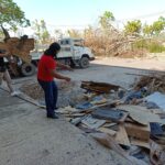 Orquesta Filarmónica de Acapulco continúa realizando labores de limpieza y retiro de escombros