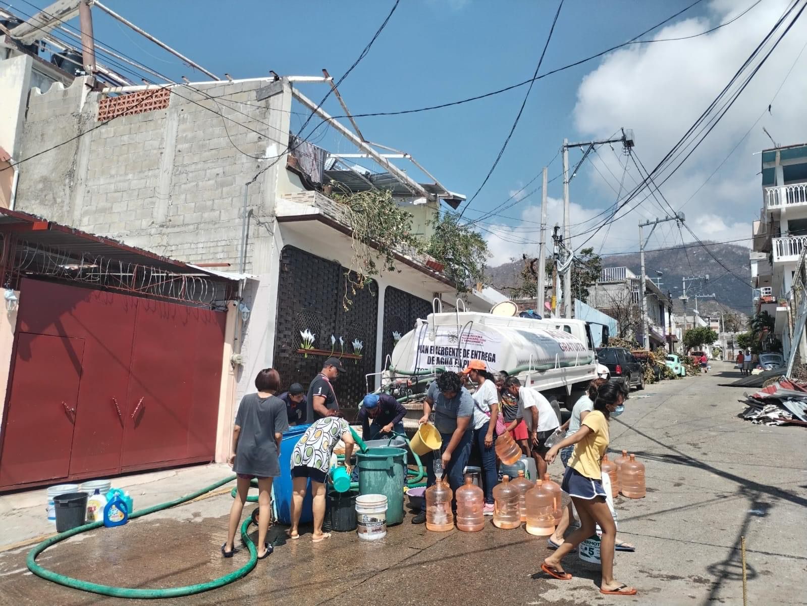 Se restablece de manera paulatina el servicio del agua en Acapulco ...