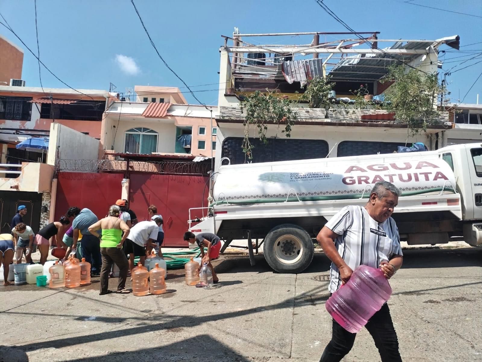 Se restablece de manera paulatina el servicio del agua en Acapulco ...