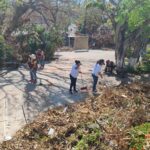 Servidores públicos refuerzan jornada de limpieza en Acapulco