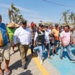 Supervisa la gobernadora Evelyn Salgado las acciones de limpieza en Playa Bonfil