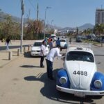 La Comisión Técnica de Transporte y Vialidad de Guerrero mantiene un operativo en diferentes puntos de Acapulco