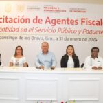 Capacita SEFINA a administradores y agentes fiscales sobre compromiso e Identidad en el Servicio Público y Paquete Fiscal 2024