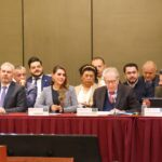 La gobernadora Evelyn Salgado Pineda asistió a una reunión de trabajo para revisar los avances del proceso de federalización del sistema IMSS Bienestar